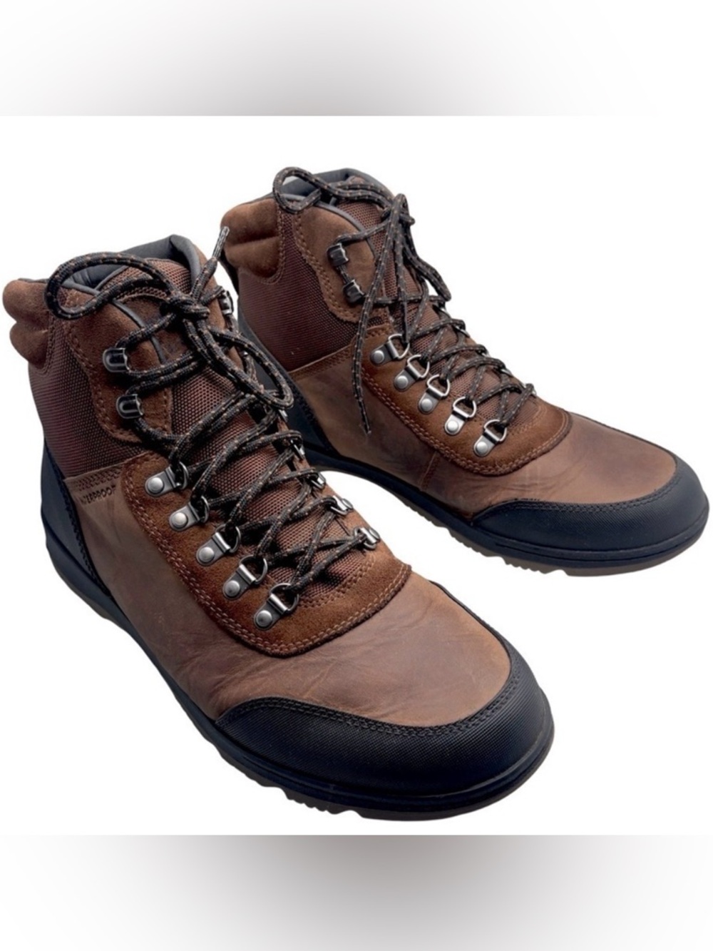 Sorel Ankeny II Hiker Plus Brown Waterproof Boot Size 12 - Picture 6 of 10